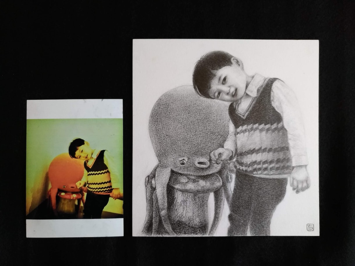 仏画、肖像画をお描きます 顔彩、鉛筆などを使って、細密に描きます。 イメージ4