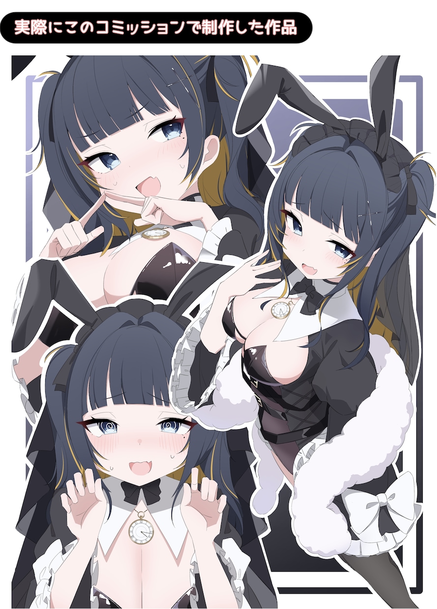 アイコンやMVに！セクシーでかわいい絵を描きます 3日で納品！セクシーでかわいい女の子のイラストを描きます！ イメージ5