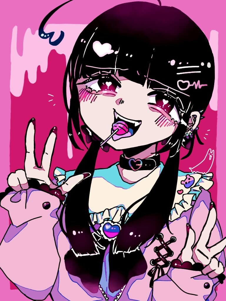 ヤミかわ❤︎ﾄﾞｸﾄﾞｸﾄﾞﾛﾄﾞﾛ病み絵描きます 流行りの病みポップ絵ならお任せを❤︎注目を集める絵ならこちら イメージ4