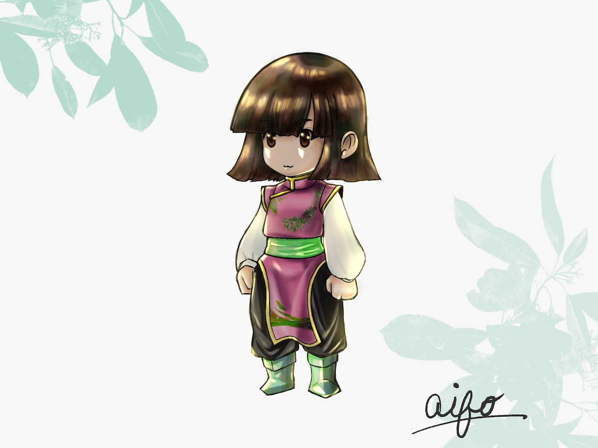 ゲーム内で使用するキャラクターのイラスト作成します ソシャゲ風のちびキャラやアイコン描きます！ イメージ2