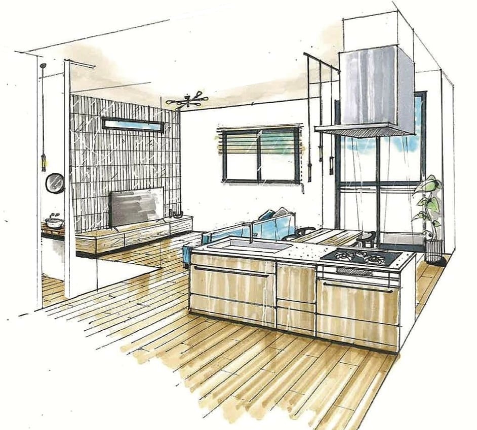 即レス◎現役パース屋が手描きの間取り図を作成します 現役不動産屋IC×パース屋が販売活動をサポートします。 イメージ8