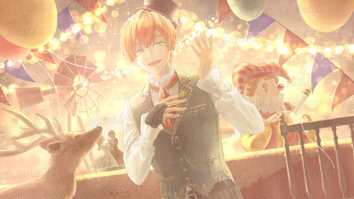 ボカロ・歌ってみたのMV用一枚絵イラスト制作します 光と空気感を大切にした高解像度厚塗りの一枚絵◆通常１０日納品 イメージ2