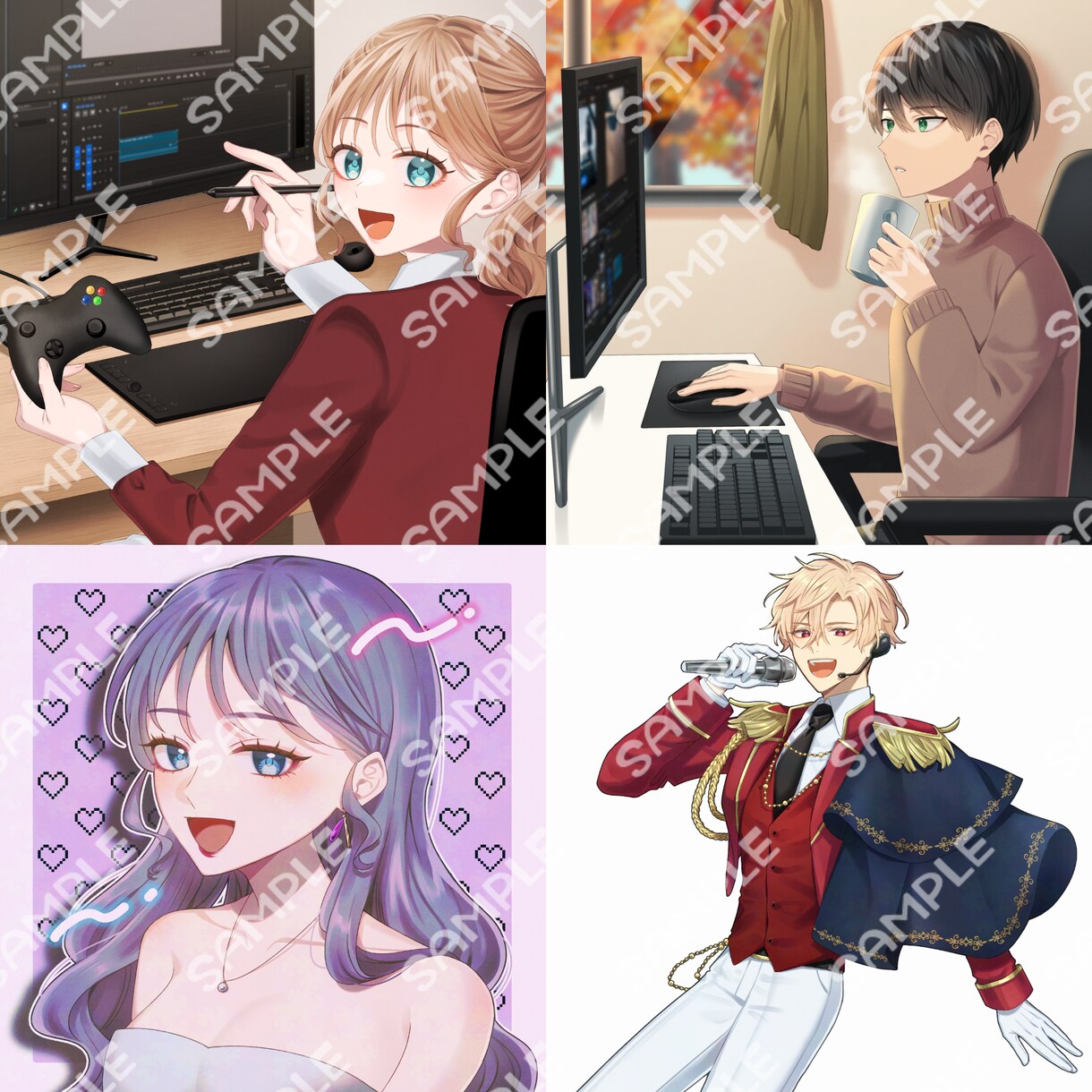 イラスト制作全般承ります ぜひあなたのアイディアを形にするお手伝いをさせてください！ イメージ8