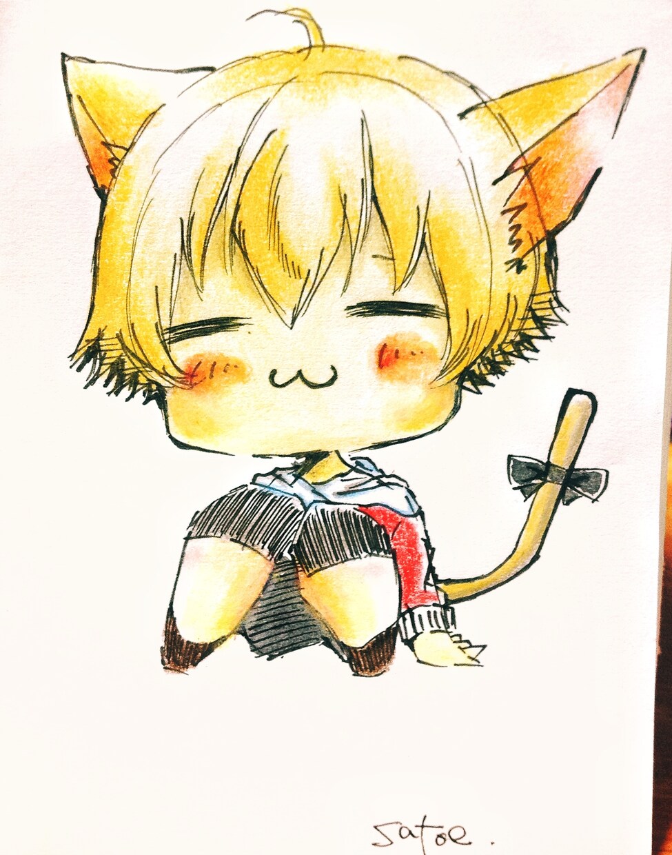 アナログイラスト描きます ミニキャラ・擬人化など好きな方 イメージ4