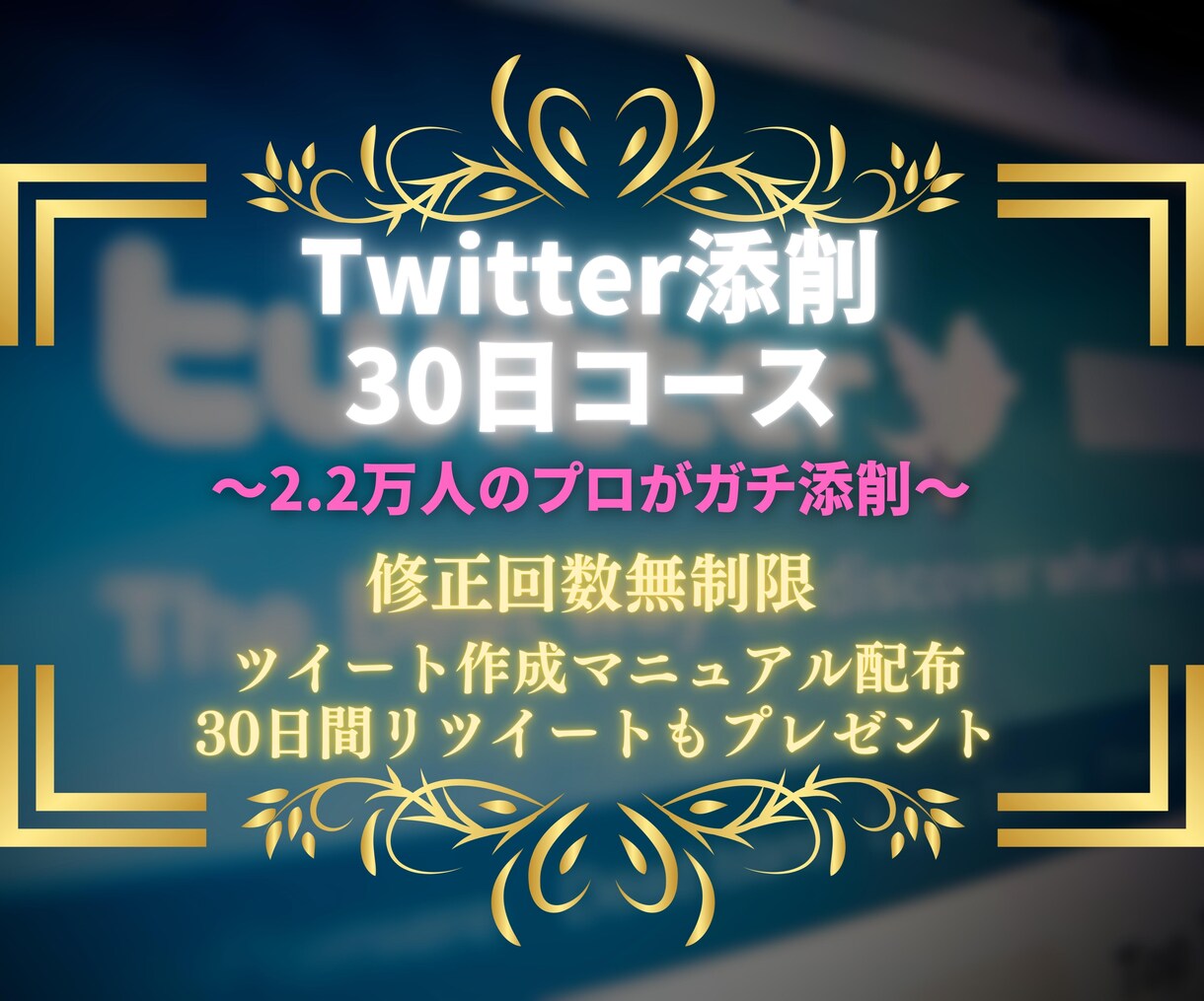 アナタのツイートを30日間添削をします 【フォロワーを増やして影響力を持ちたい方は必見です】 イメージ1