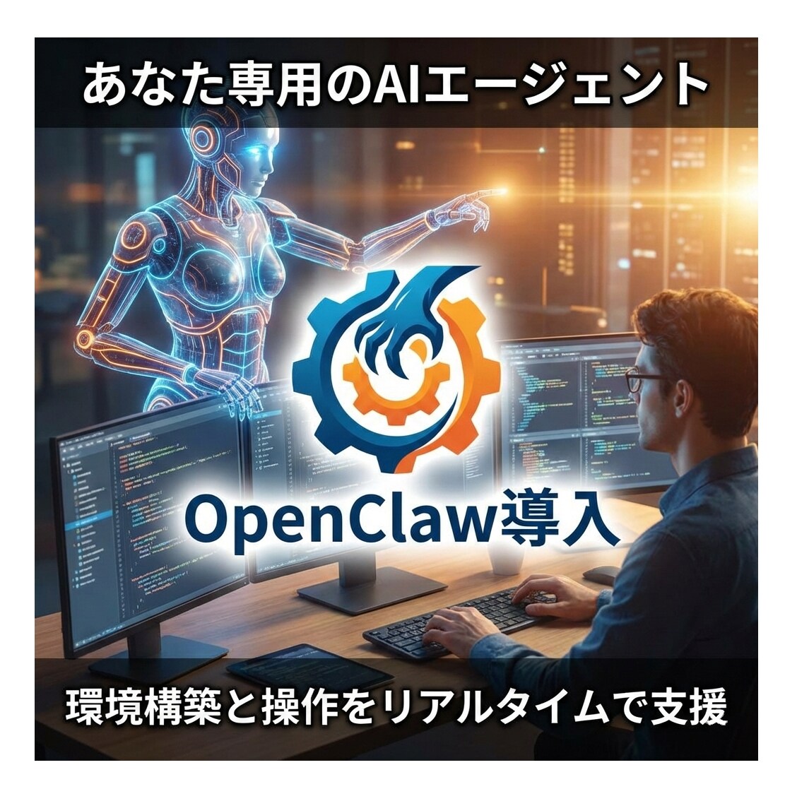 自分専用自動化ツールOpenClaw導入します あなた専用のAI秘書を手に入れ、さらなる業務効率化へ イメージ1