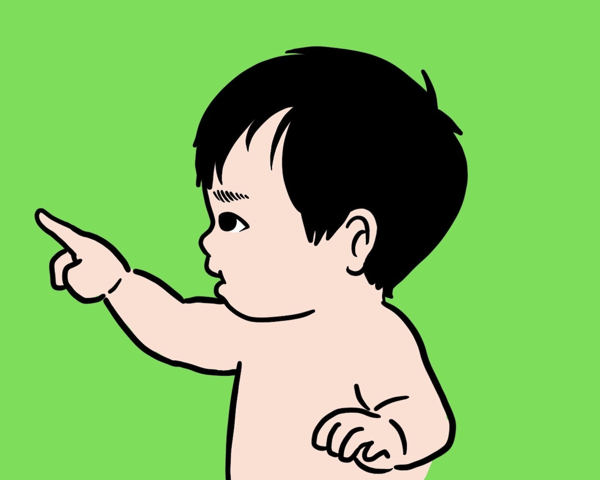 特徴を捉えたシンプルな似顔絵書きます SNSアイコン、グッズ、お子さまの記念にも！修正無料◎ イメージ1