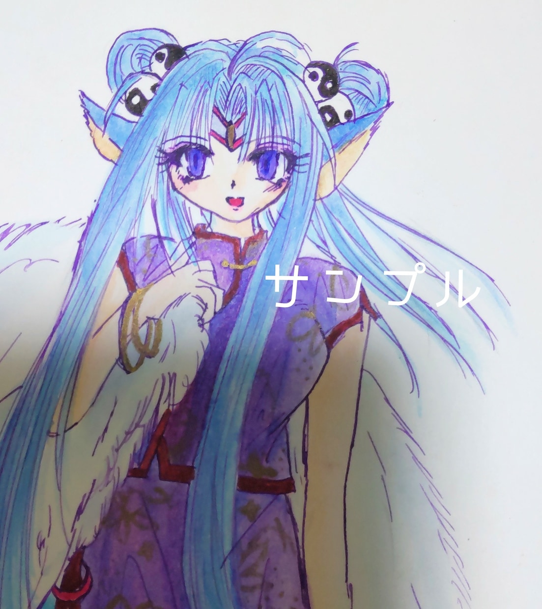 手描きで！オリジナルイラスト描かせて頂きます 貴方の理想のイラストに指定できます！雰囲気からでも描きます！ イメージ2