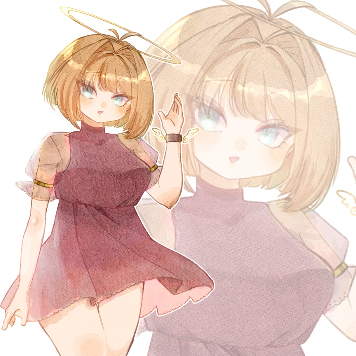 可愛いグッズ用イラスト描きます キラキラしたグッズ向きのイラストを制作します！ イメージ1