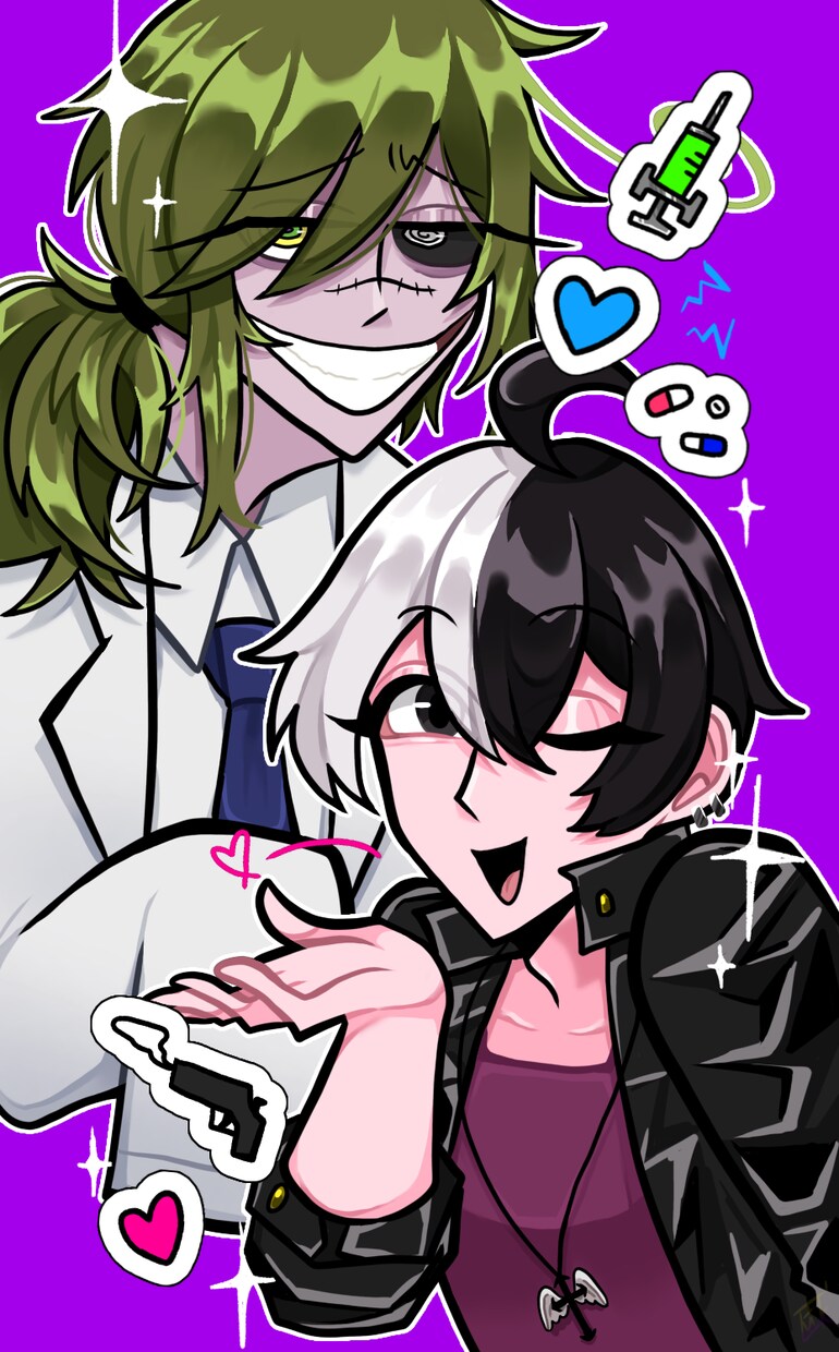 SNSアイコン♡立ち絵♡サムネなど1枚絵承ります カートゥーン風の明るくかわいいイラストはいかがでしょうか✧︎ イメージ4