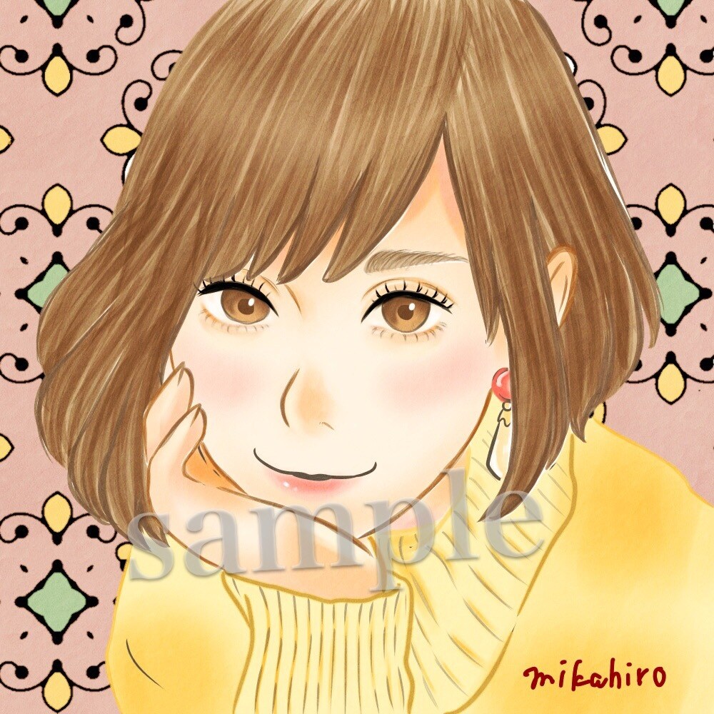 お写真をイラスト化いたします お写真を元に、似顔絵などをお求めの方へ＊ イメージ1