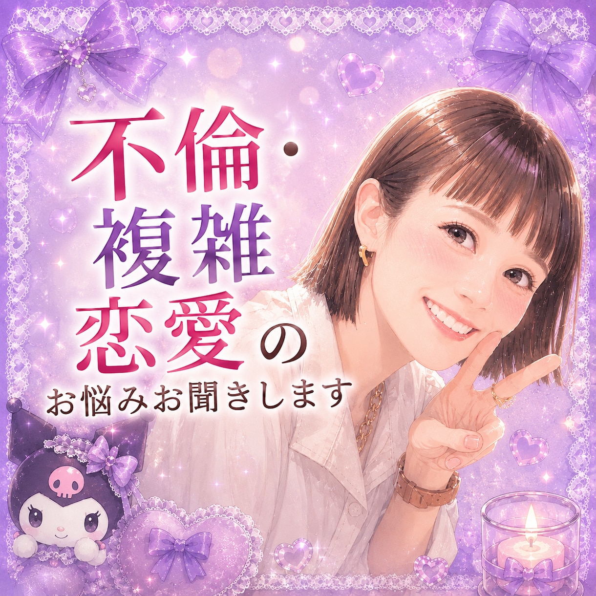 不倫・浮気のお悩み、お聞きします 不倫・浮気されたorしてしまった…否定せずお聞きします◡̈ イメージ3