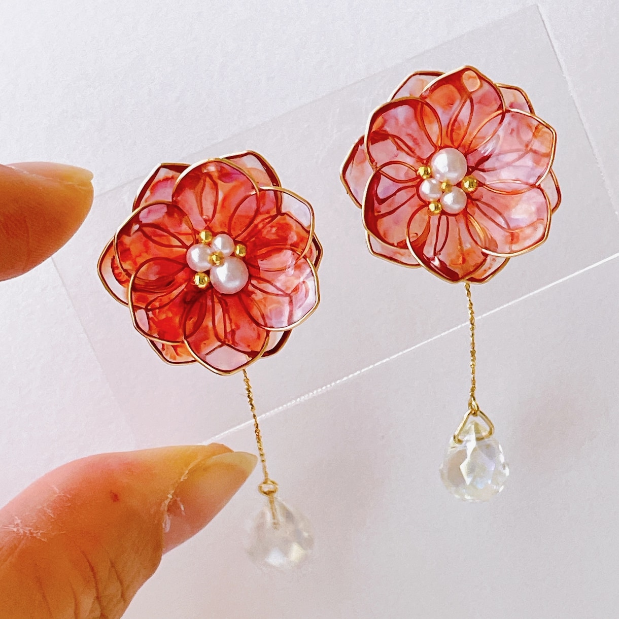 推しのカラーでフラワーアクセサリーをお作りします 【推し活】を更に楽しく♡推しとお揃いを身につけてみませんか？ イメージ6