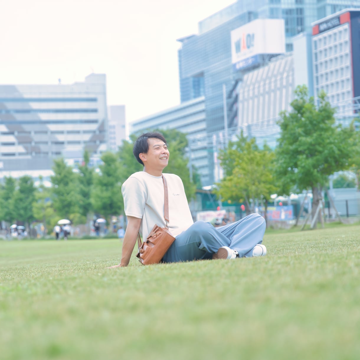 プロフィール用写真★自然体でモテる写真を撮影します プロ機材でつくる自然で清潔感ある1枚 イメージ4