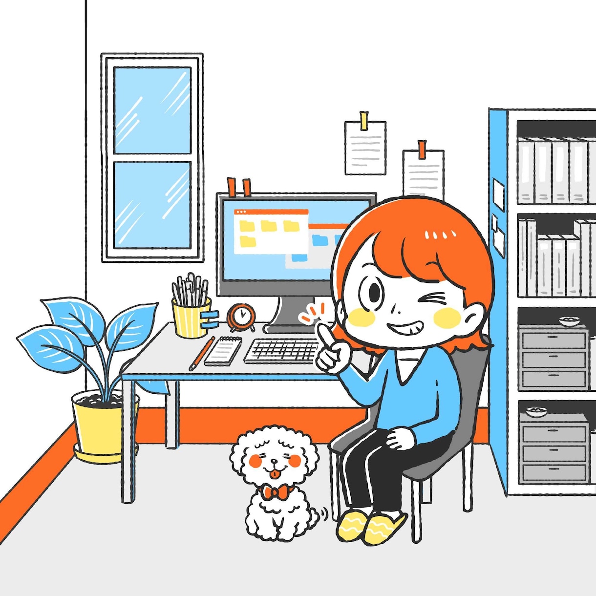伝わる！コミカルで可愛い表情豊かなイラスト描きます 挿絵・チラシ・リーフレット・HP等 / 大量注文実績あり！ イメージ1