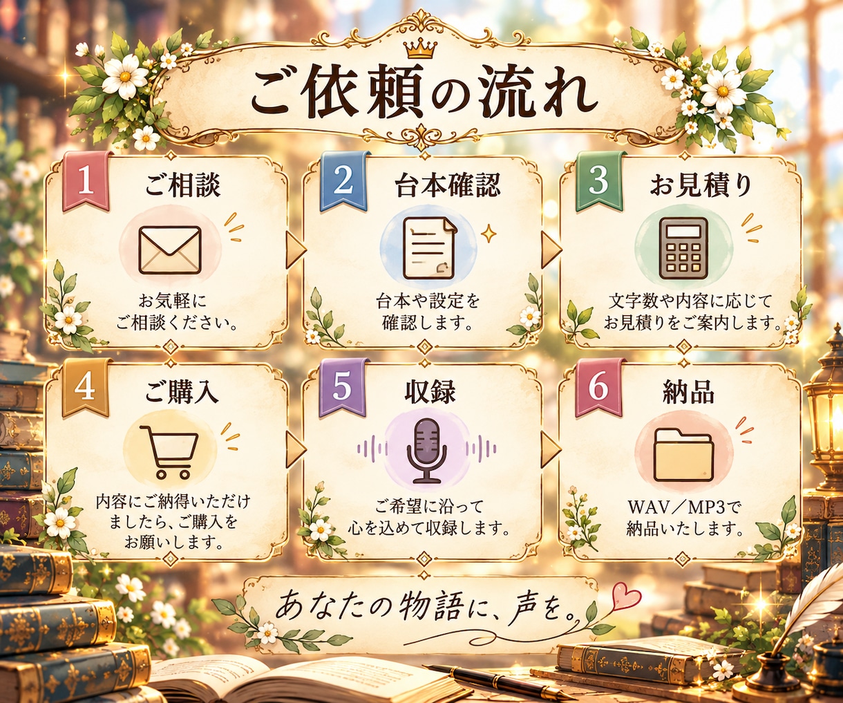 元プロ声優がキャラクターボイス承ります 少女・少年から猟奇的な役まで、プロの演技で命を吹き込みます イメージ7