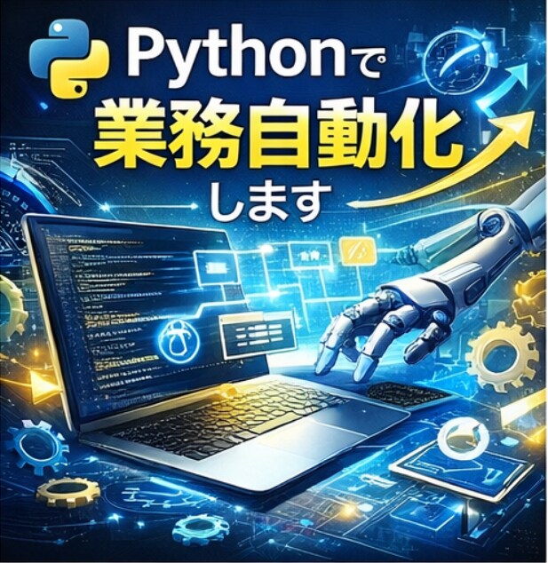 Pythonで面倒な作業を自動化します 手作業を減らし時間を取り戻したい方へ！ イメージ1