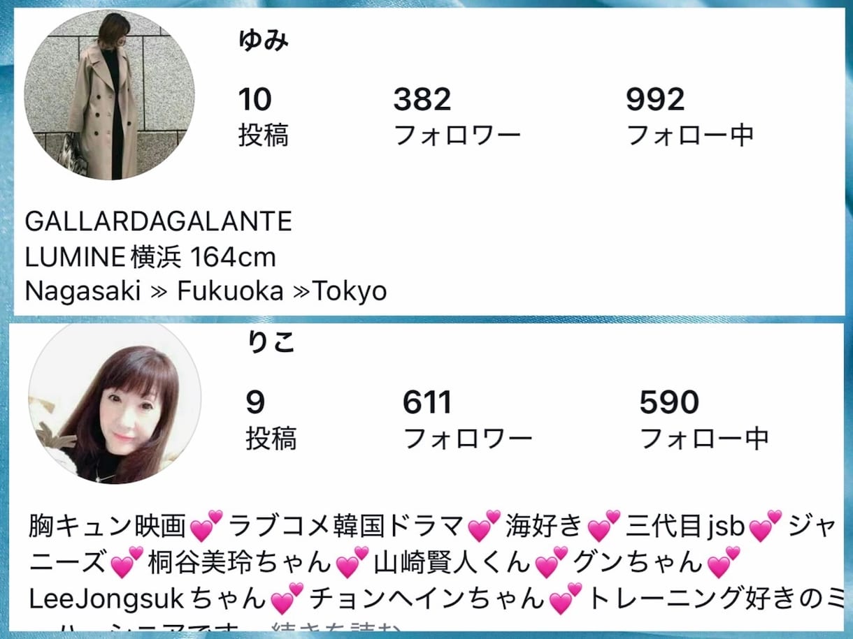 Instagram日本人鍵垢フォロワー増加します ゆっくり自然増加無料☆ 女性80％☆美容・サロン系との相性◎ イメージ3