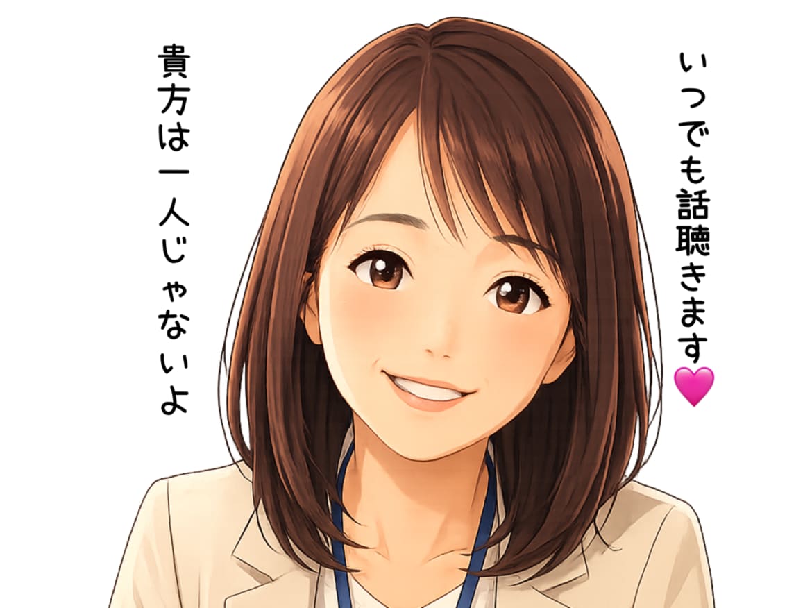 学校・職場の悩み・愚痴、思春期のもやもや聴きます こころの悩み、重荷、ひとりで抱えないで！いつでも話聴きます イメージ1