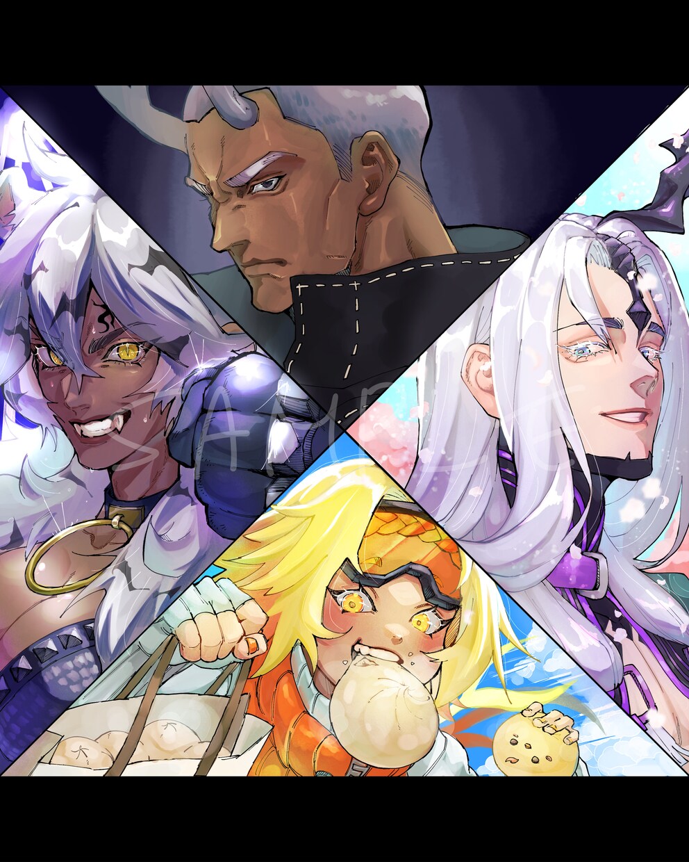 ボカロ・オリ曲1枚絵・歌みたイラストなど描きます ご期待に添えるイラストを提供出来るよう頑張ります！ イメージ5
