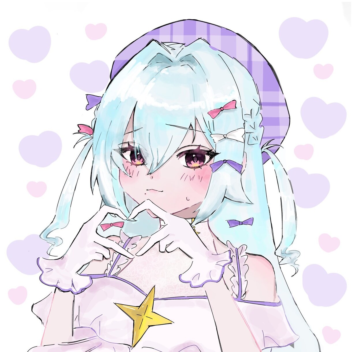 SNSのアイコンに使用できます かわいい絵とイケメンの絵を描くことができます！！！ イメージ1
