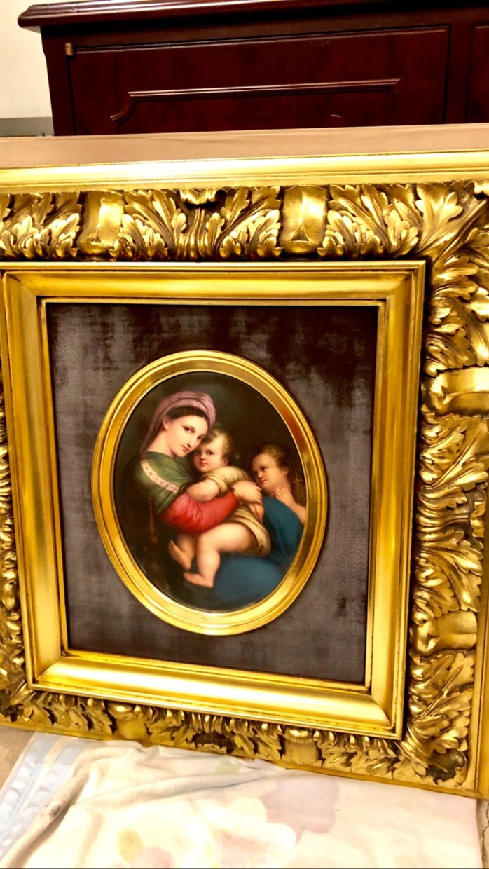 家にある西洋アンティーク、絵画の価値を査定します 買取店に見積もり前に先に西洋美術品、骨董品の査定をします。 イメージ4