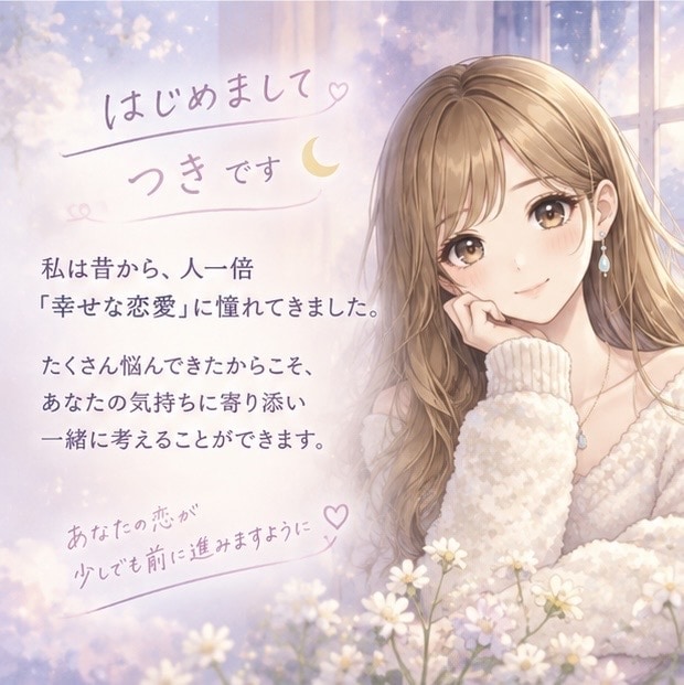 恋愛相談♥️恋の悩み5往復じっくりお聞きします 恋愛経験を活かしてあなたの恋を応援します⋆* イメージ1