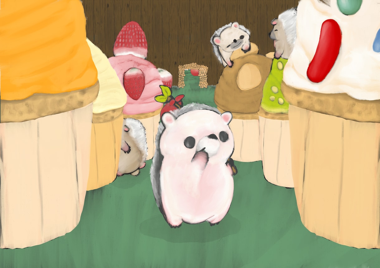 イラスト、キャラクターを制作致します 絵本作家ならではのイラストキャラクターを制作します イメージ2