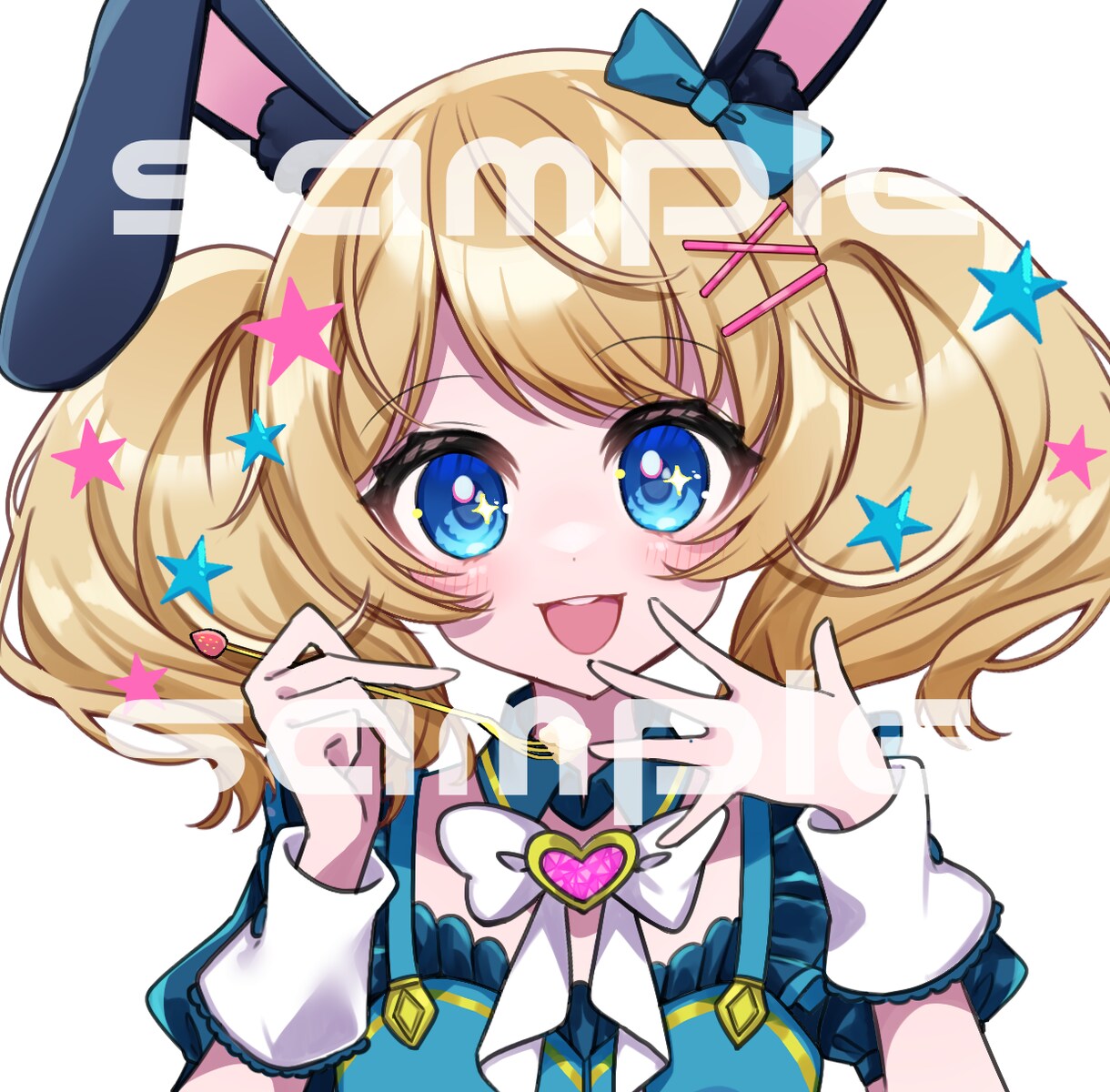 SNSで目を引く❣️可愛いイラストアイコン描きます YouTubeやSNSアイコンに可愛いイラストが欲しい方に イメージ3