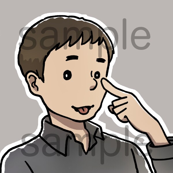 シンプルなオリジナルアイコンイラストお描きします SNSで使えるかわいいイラスト。名刺のワンポイントにも！ イメージ6