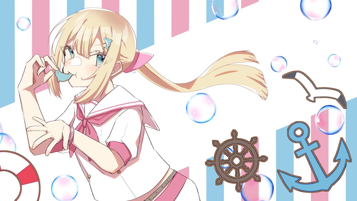 商用利用可☆キャラクターイラスト描きます ☆SNSや動画用、設定画も作成☆かっこかわいいイラストです☆ イメージ8