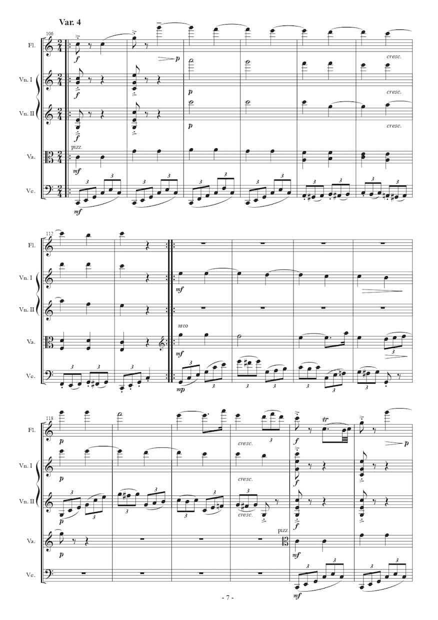 小編成から大編成まで演奏用楽譜を制作します 耳コピ･採譜なども幅広く承ります！ イメージ4