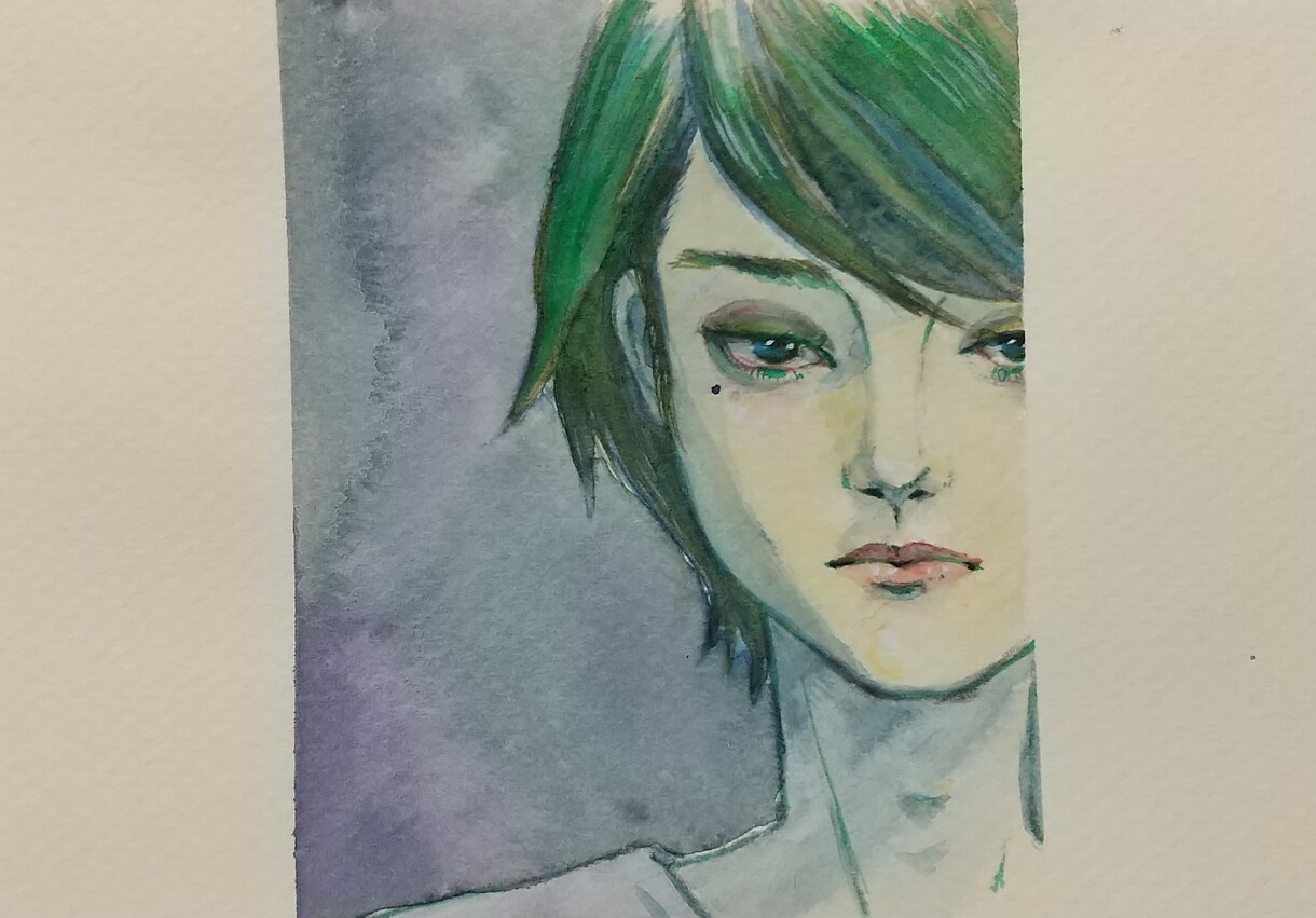 アナログ透明水彩でアイコンイラスト描きます 鮮やかなアナログイラストでアイコンを彩りましょう イメージ6