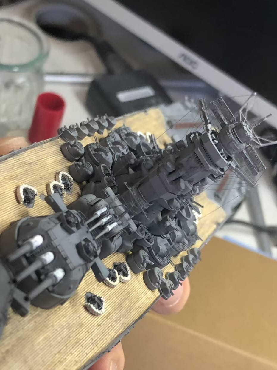 艦船プラモデルの製作塗装代行を承りますます 細部塗装、艦船マニア向け製作代行、精密エッチング使用。 イメージ1