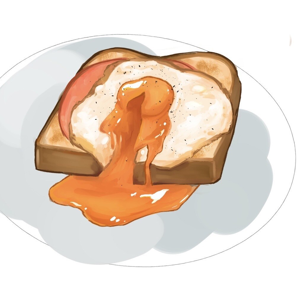 食べ物をポップなイラストにします LINE、Xのアイコンなどにぜひ！ イメージ4