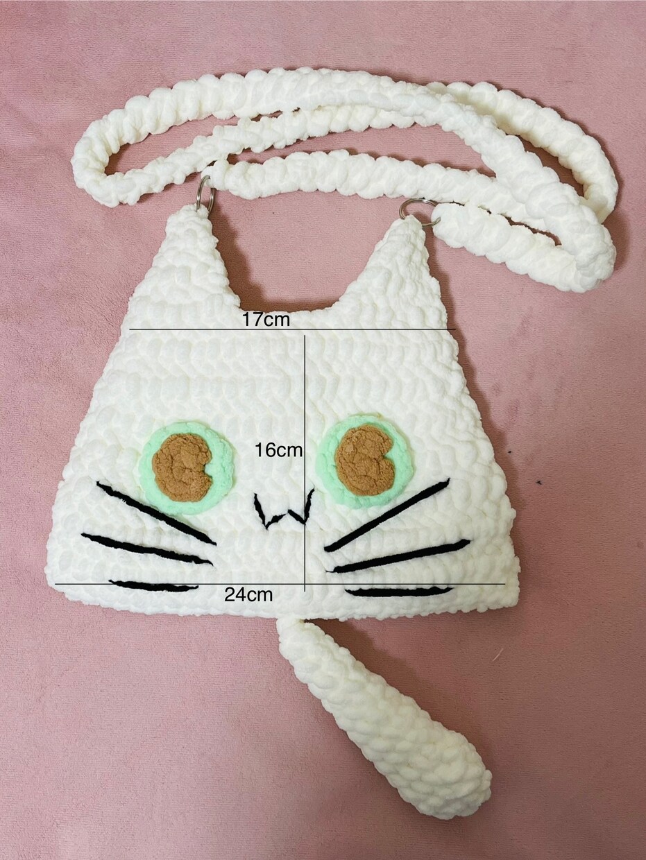 猫ちゃんの形のバッグになります 可愛い猫ちゃんの形のバッグです イメージ3