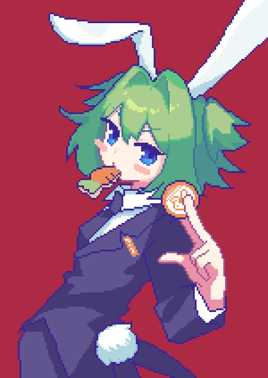 動くドット絵の萌え系イラスト描きます 静止画も制作します！動画SNSアイコンヘッダーに使える！ イメージ6