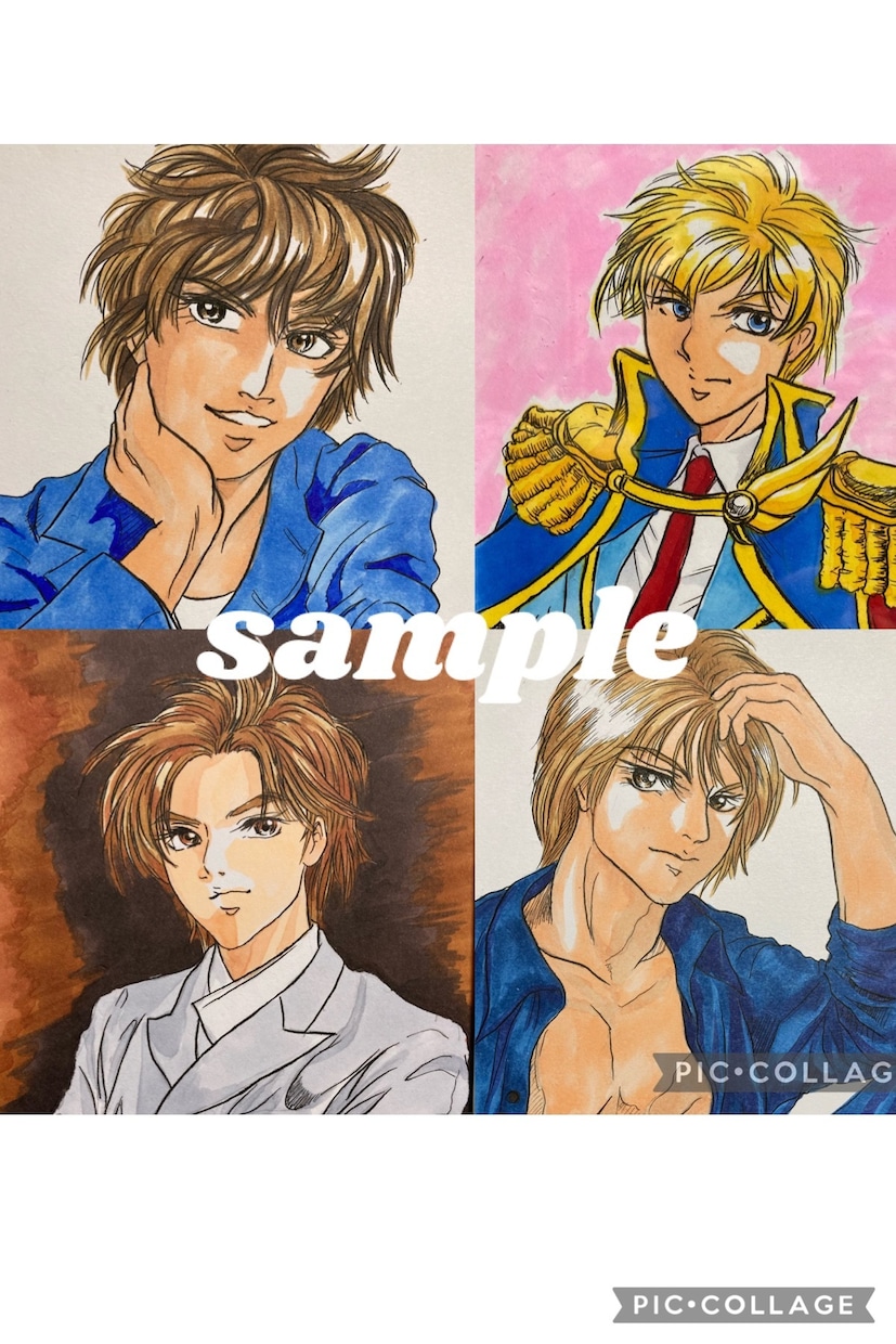 人物　アイコン・イラスト・挿絵など制作致します 漫画風似顔絵、美少年・美少女イラストなど多彩に対応します イメージ2