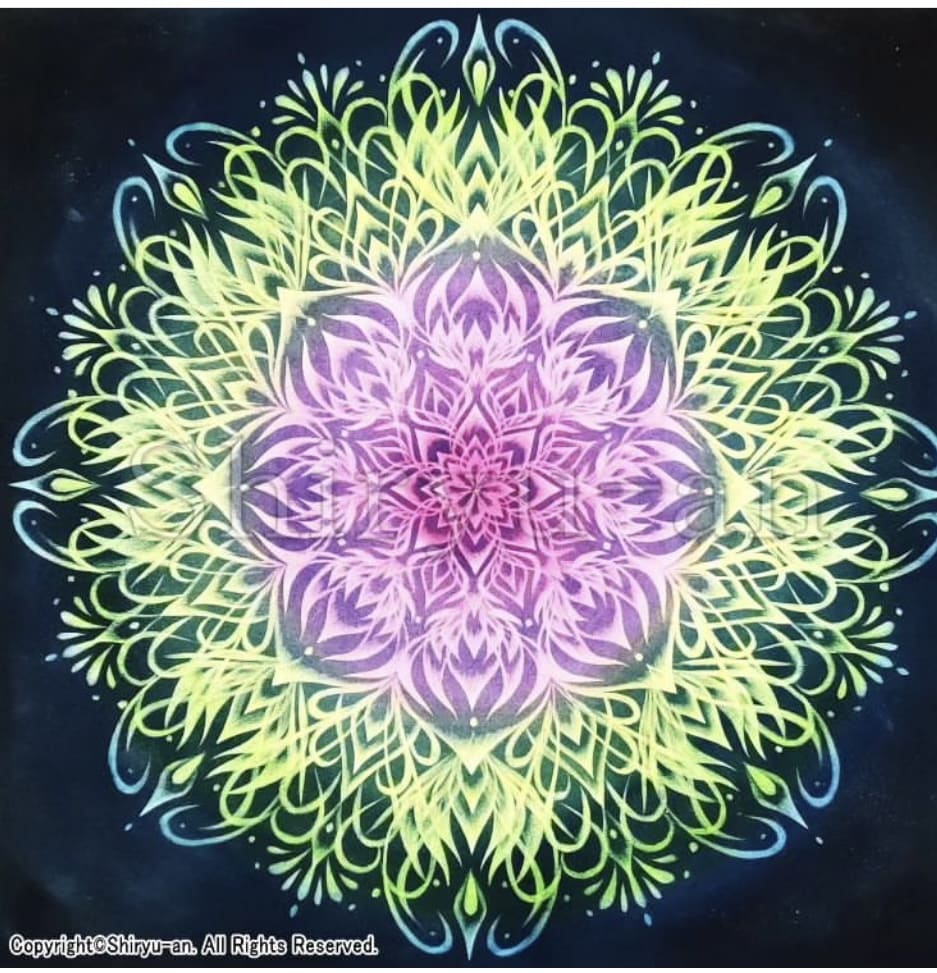 スピリチュアルアーティストが曼荼羅を描きます あなただけのスピリチュアル龍神曼荼羅 イメージ2
