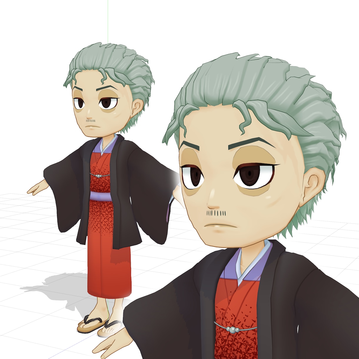 フルスクラッチ3Dキャラクターを制作します Vtuber等で使用できる3Dキャラクター制作 イメージ7