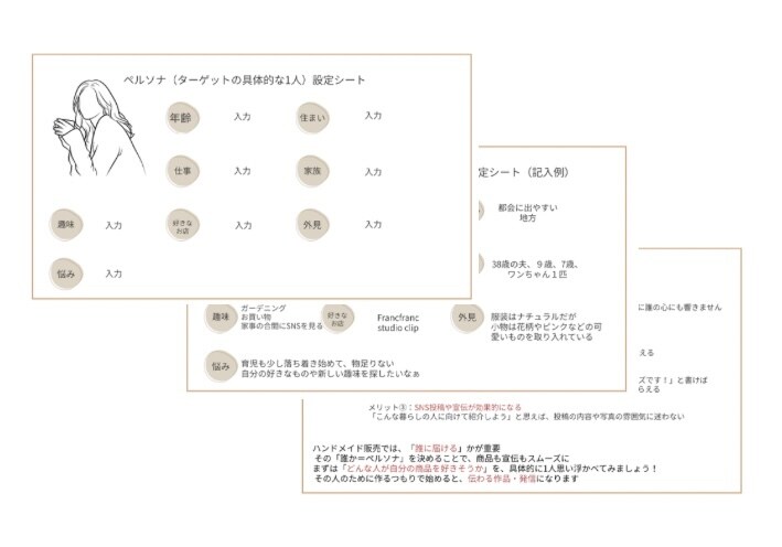 初心者ハンドメイド作家さん向け、個別相談を承ります インスタ、ネット販売、委託・・次の行動に繋がる一歩を イメージ1