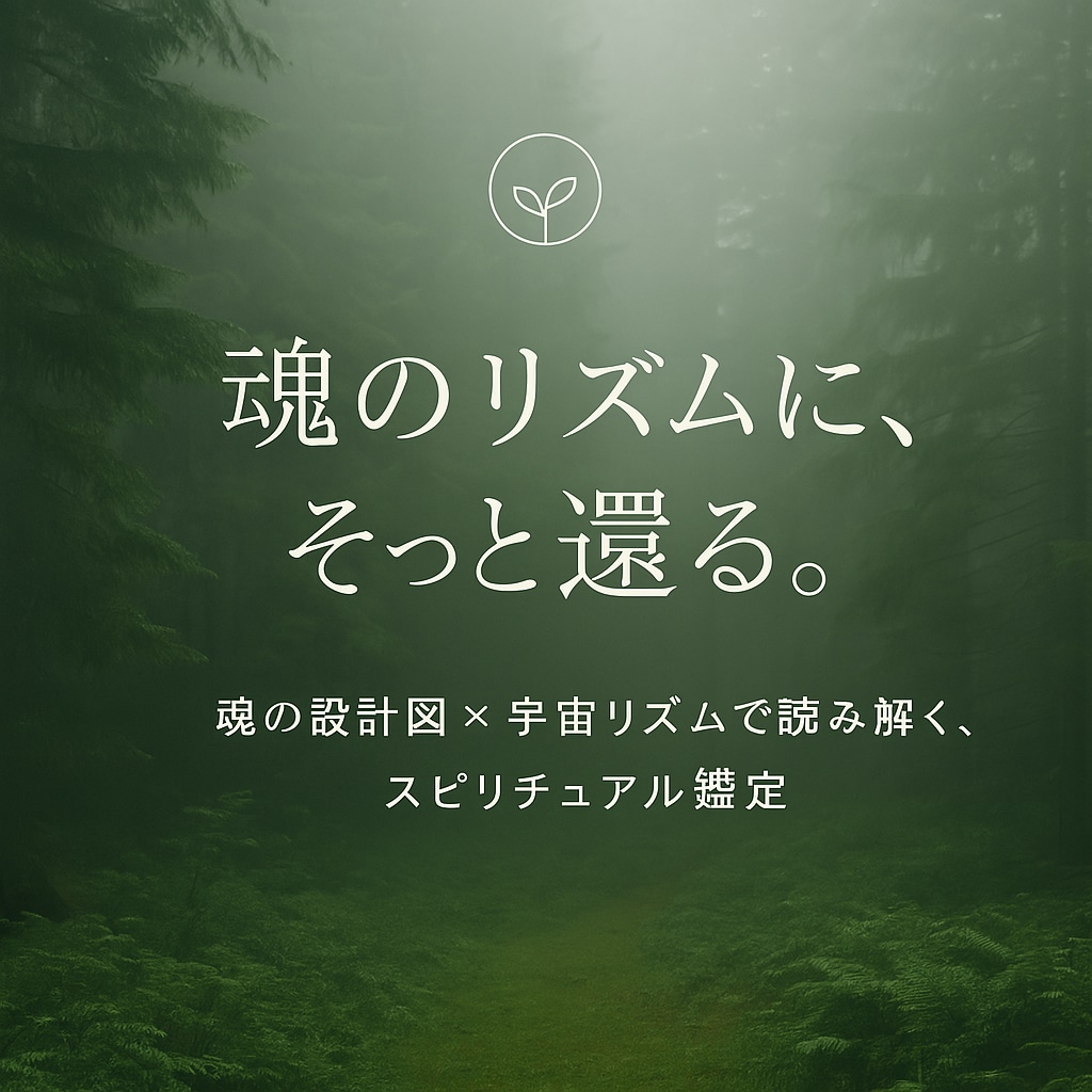 魂の設計図×宇宙リズム鑑定【先着特典あり】ます “本当のわたし”に還るスピリチュアル占い　（メール鑑定） イメージ2