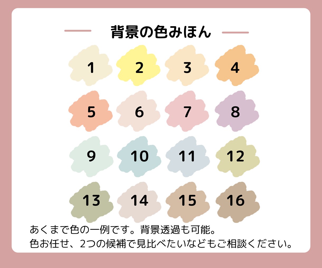 ゆるシンプルアイコン【表情違い4点セット】描きます ブログやSNSに　やさしいイラストで親近感UP！ イメージ7