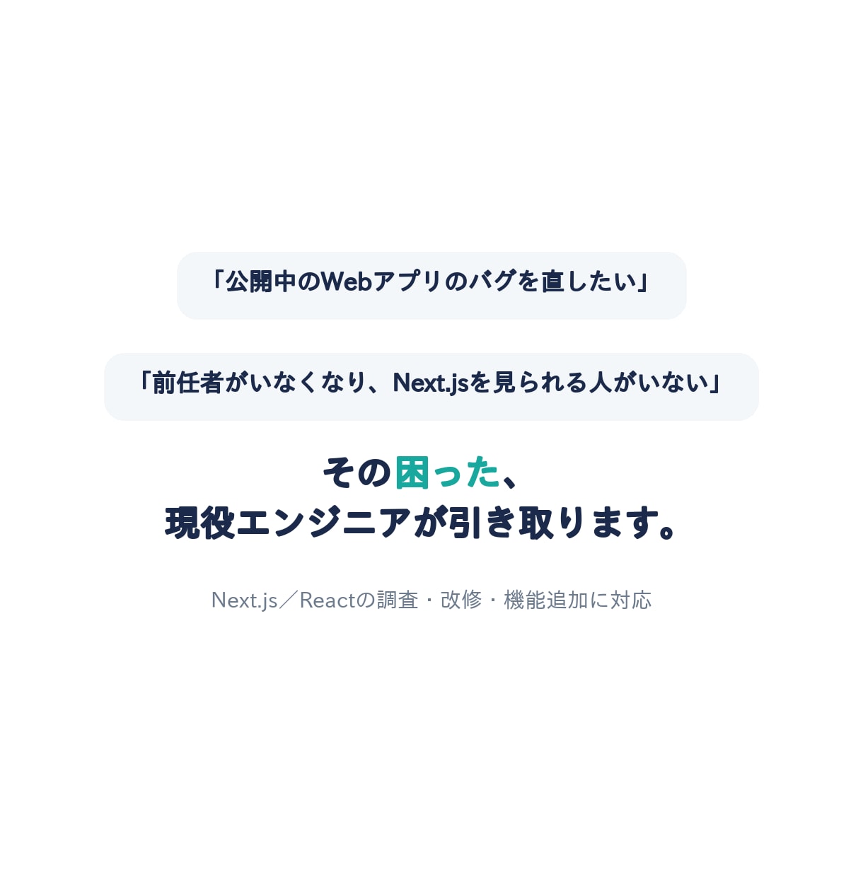 Webアプリを改修・機能追加します 現役大手SIer×個人アプリ10本｜Web改修・機能追加 イメージ3