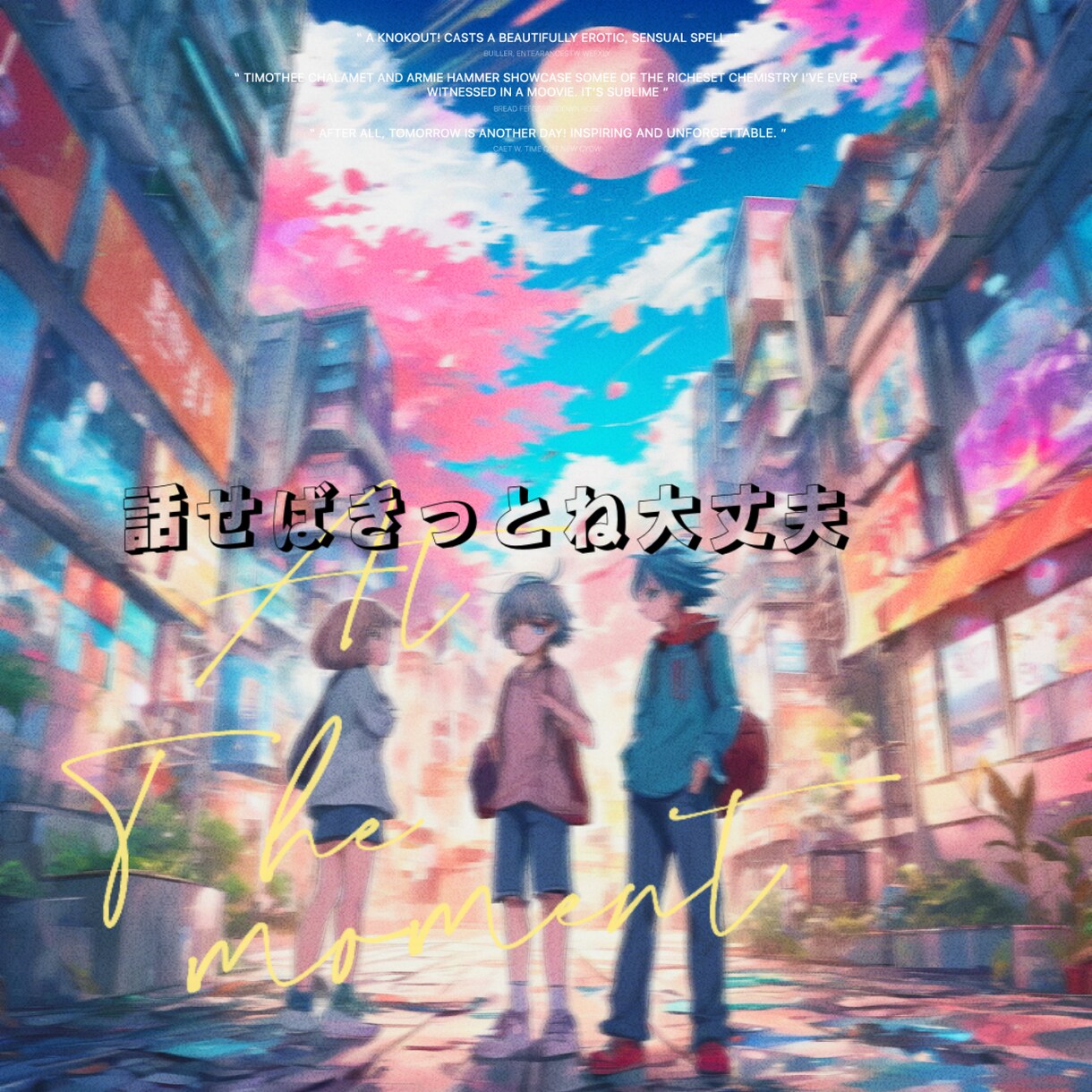 1分から話します プラス思考が人を変えてくれると僕は、思います イメージ1