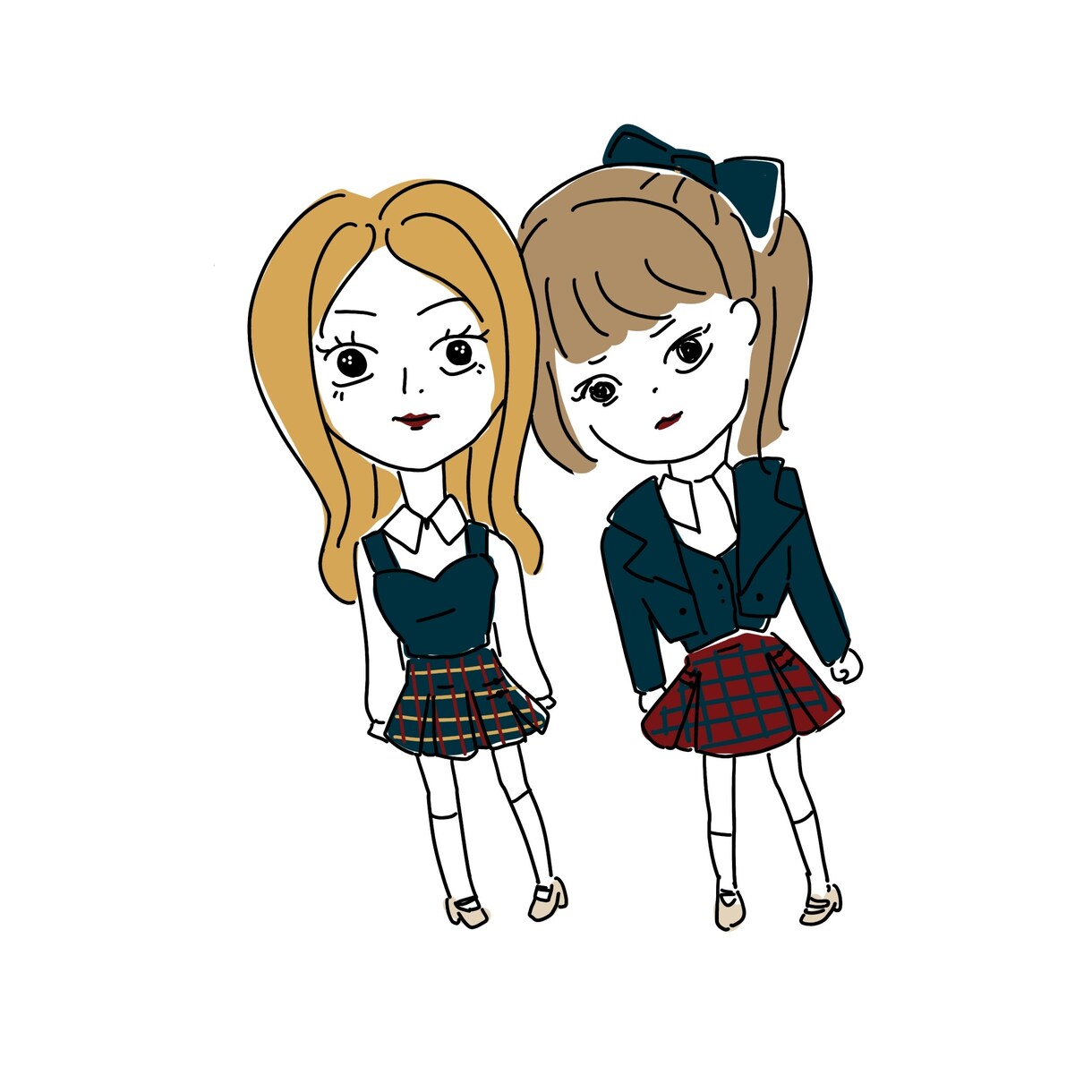 ゆるポップなイラストを描きます ゆるポップな可愛い女の子とその周辺 イメージ3