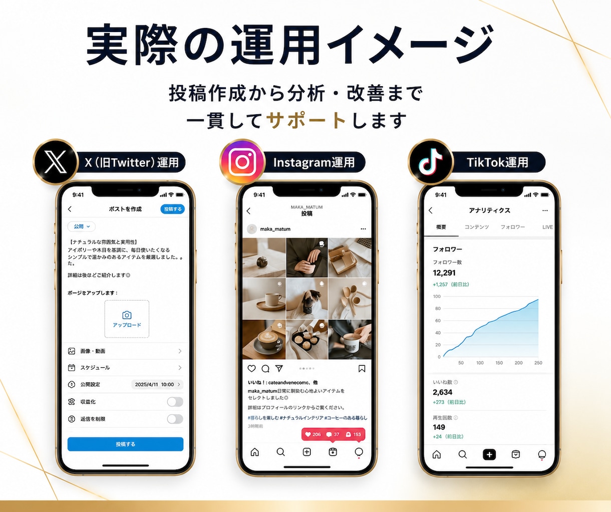 Instagram運用します Instagramのフォロワーを増やしたい方へ！ イメージ2