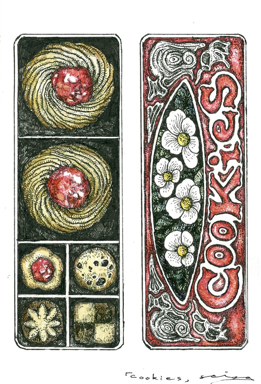 あなただけのボールペンアートを描きます ハガキサイズの繊細なアートを制作します イメージ7