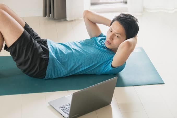 オンライントレーニングします お家で簡単自宅のものだけで運動習慣始めましょう イメージ2