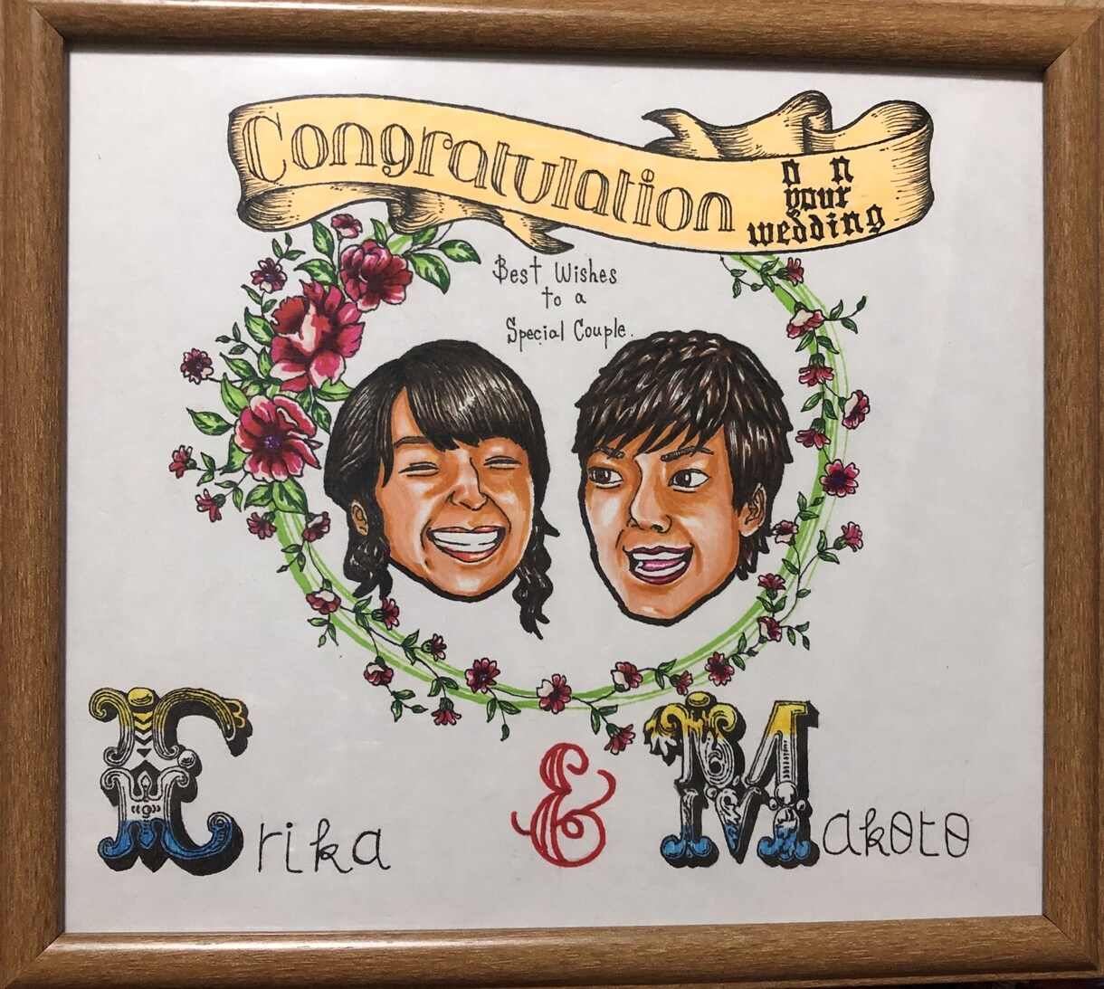 誕生日や結婚式のウェルカムボードをお描きします 誕生日や結婚式のウェルカムボードを探しの方へ イメージ2